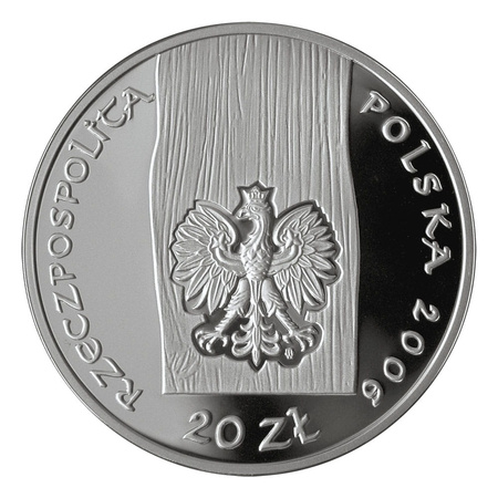 Moneta srebrna 20 zł - KOŚCIÓŁ W HACZOWIE - 2006 (48h)