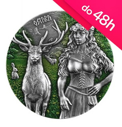 Moneta srebrna 10 MAREK OSTARA - VALKYRIES (48h)