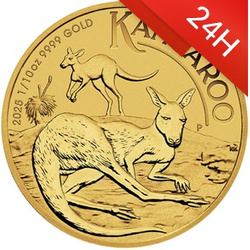 Złota moneta Australijski Kangur 2025 1/2 oz (24h)