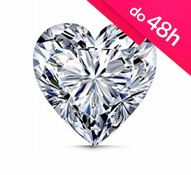 Brylant Lab Grown 0,36 ct | D | VVS2 | HEART CUT