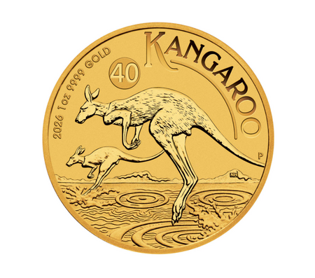 Moneta złota Australijski Kangur 2026 1 oz (48h)