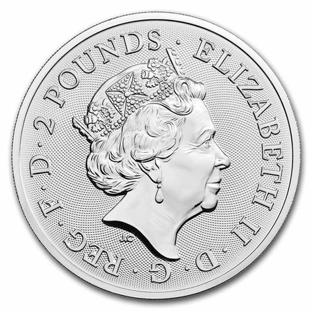 25 x moneta srebrna Royal Arms (24h)