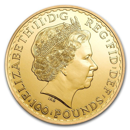 Złota moneta Britannia 1 oz (48h)