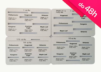 Zestaw testerów monet złotych i srebrnych (48h)