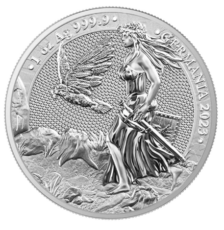 Srebrna moneta Germania 2023 1 oz (24h) 