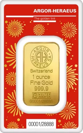 Sztabka złota Rok Smoka 2024 1 oz (48h)