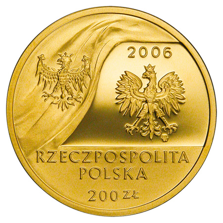 Złota moneta NBP 100-lecie Szkoły Głównej Handlowej w Warszawie 200 zł 15,5g (24h)