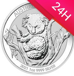 Srebrna moneta Koala 2021 1 kg (24h)