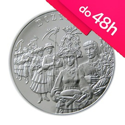 Moneta srebrna 20 zł - DOŻYNKI - 2004 (48h)