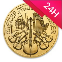 Złota moneta Wiedeński Filharmonik 1/4 oz (24h)
