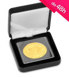 Pudełko na monetę w kapslu Quadrum - Nobile 1S CZARNE + kapsel (48h)