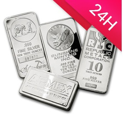 Sztabka / moneta 10 oz niesortowana (24h)