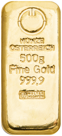 Sztabka złota LBMA 500 g (48h)