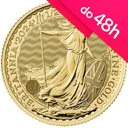 Moneta złota Britannia 2025/2026 1/2 oz (48h)