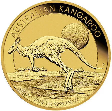 Moneta złota Australijski Nugget/Kangur 1 oz (48h)