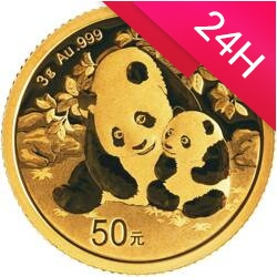 Złota Moneta Panda 2024 3 g (24h)