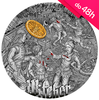 Moneta srebrna KREW ELFÓW - WIEDŹMIN 5$ 2 oz (48h)