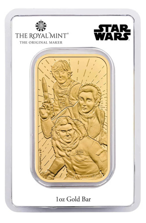 Sztabka złota Star Wars Light Side 1 oz (24h)