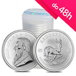 25 x moneta srebrna Krugerrand 1 oz (48h)