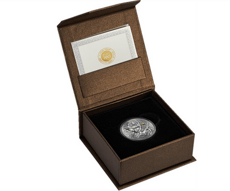 Moneta srebrna 1000 FRANKÓW CENTAUR - WIELKA MITOLOGIA GRECKA (48h)