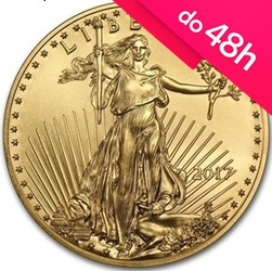Moneta złota Amerykański Orzeł 1 oz (48h) 