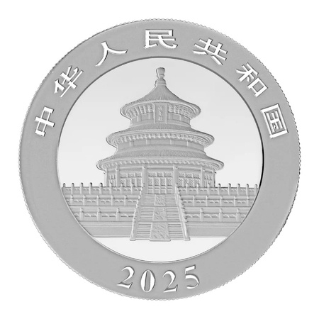 Moneta srebrna Panda Chińska 30 g (48h)