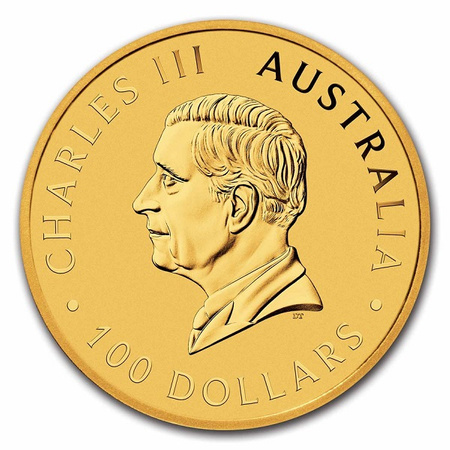 Złota moneta Australijski Kangur 2025 1 oz (24h)