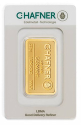 Sztabka złota CertiCard 25 g