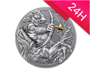 Srebrna moneta 1000 FRANKÓW CENTAUR - WIELKA MITOLOGIA GRECKA