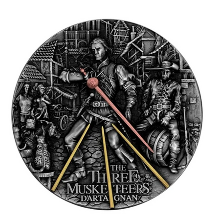Moneta srebrna D' Artagnan - Trzej Muszkieterowie 5$ 2 oz (48h)