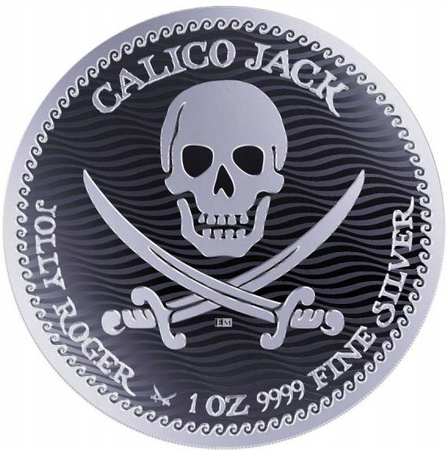 Srebrna moneta Niue Calico Jack 2022 1 oz (24h)