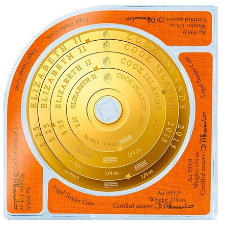 Sztabko-moneta złota Armillary Coin 1 oz (48h)