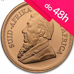 Złota moneta Krugerrand 1/4oz (48h)