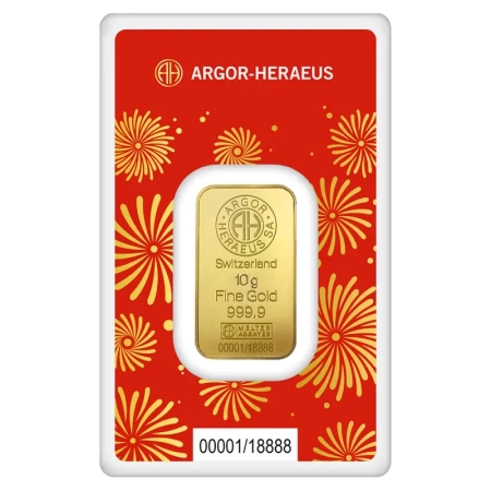 Sztabka złota Rok Węża 10 g 2025 (24h)