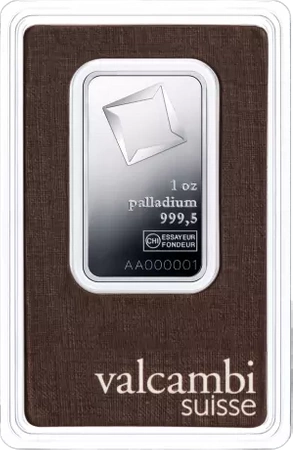Sztabka palladu LBMA 1 oz (48h)