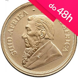 Złota moneta Krugerrand 2025 1/4 oz (48h)