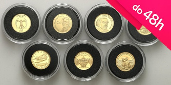 Złota moneta losowa 1/25 oz (48h)