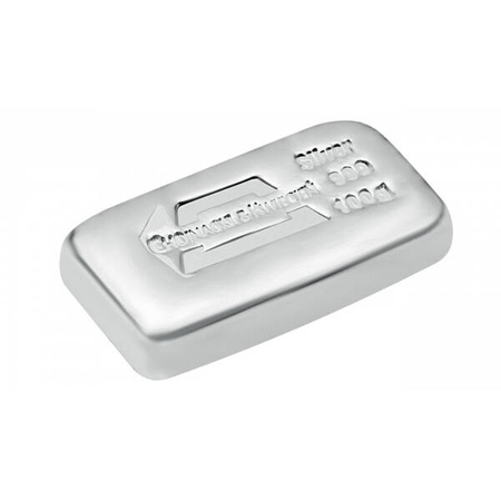 Sztabka srebra II gatunek 100 g (48h)