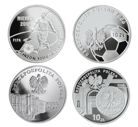 Moneta srebrna losowa 10zł NBP pr.925 14,14g (48h)