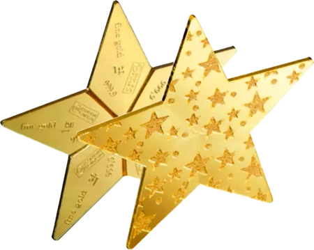 Combistar -  5 x złota sztabka 1 g (48h)