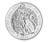 Srebrna moneta Bestie Tudorów: LION OF ENGLAND 2022 2 oz (24h)