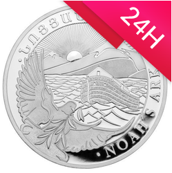 Moneta srebrna Arka Noego 1 kg (48h)