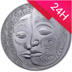 Srebrna moneta Niue Maori 2024 1 oz (24h)