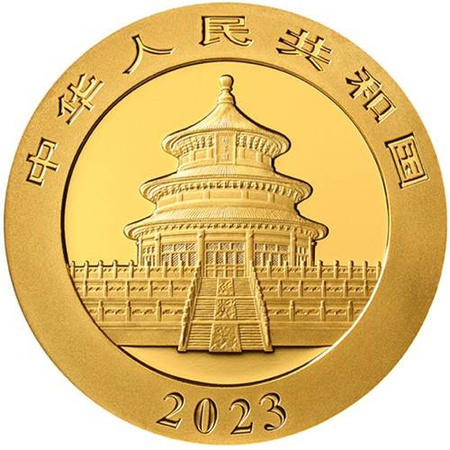 Moneta złota Chińska Panda 30 g (48h)