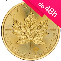 Moneta złota Kanadyjski Liść Klonowy 2025 1 oz (48h)