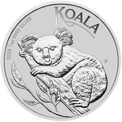 Srebrna moneta Koala  2025 1 oz (24h)