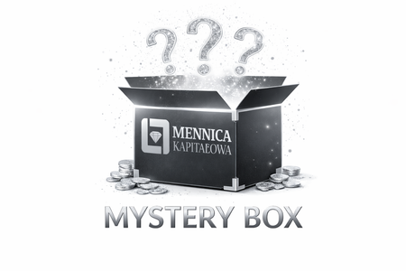 MYSTERY BOX – Srebro inwestycyjne i kolekcjonerskie | min. 1 kg czystego Ag