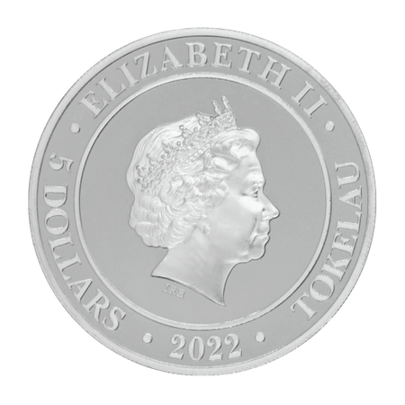 Moneta srebrna Tokelau: Goddess Europa 1 oz (48h)