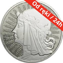 Moneta srebrna Królowa Jadwiga 1 oz (48h)