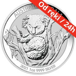 Srebrna moneta Koala 2021 1 kg (24h)